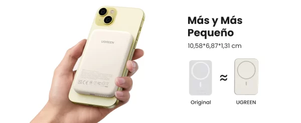 Cargador Power Bank MagSafe de 5000mAh compatible con iPhone 15/14/13/12 - Image 4