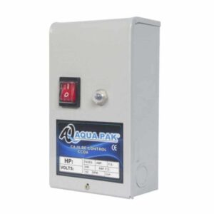 CAJA DE CONTROL PARA MOTOR SUMERGIBLE 1  HP, 230 VOLTS