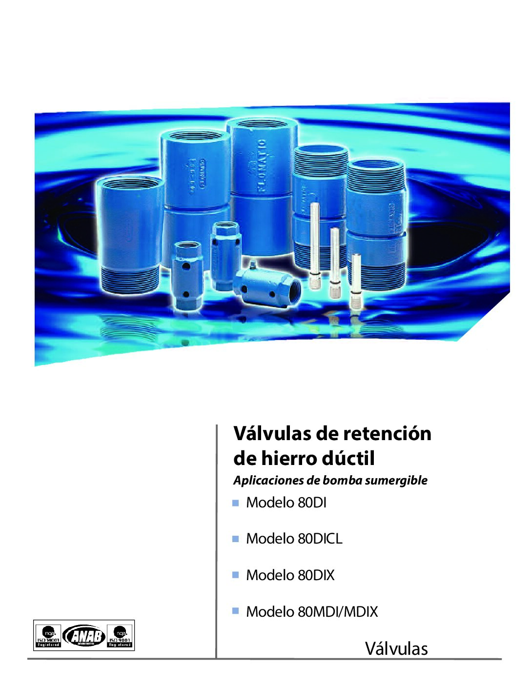 Válvula check sumergible para columna 1 1/2" FLOMATIC - Image 2