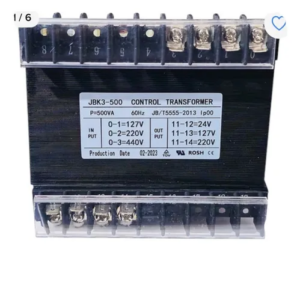 TRANSFORMADOR DE CONTROL 500 VA MULTIVOLTAJE