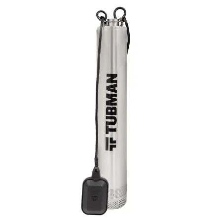 Motobomba sumergible residencial 1 HP, 127 Volts TUBMAN